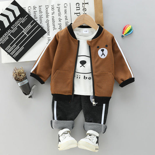 Teddy Bear Jacket Set