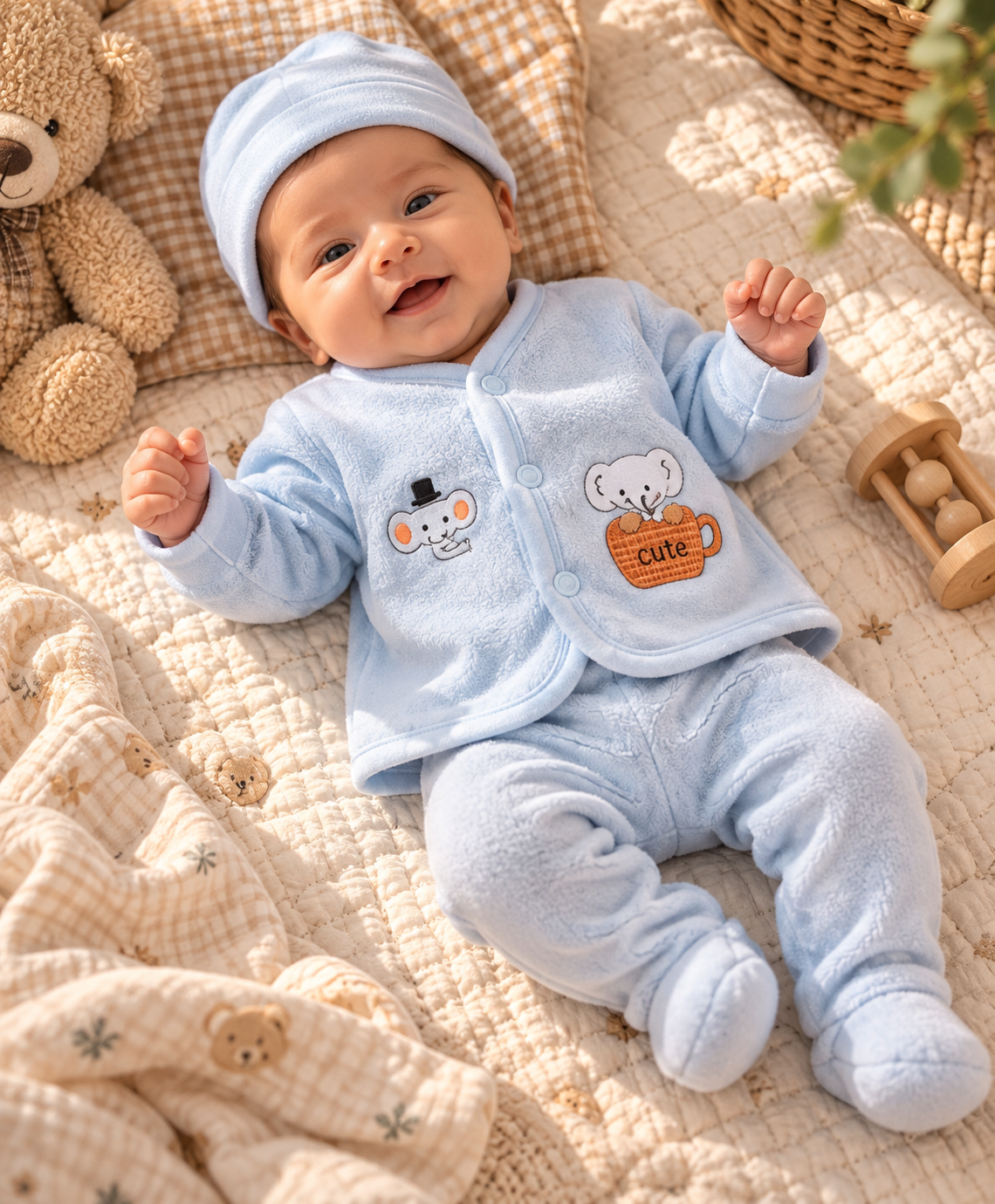 Premium Baby 5-Piece Clothing Set