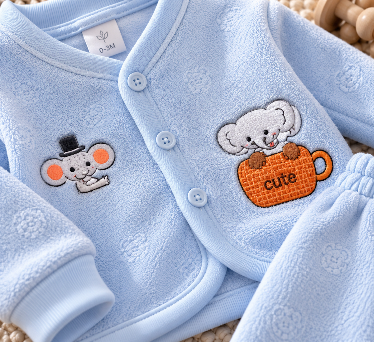 Premium Baby 5-Piece Clothing Set