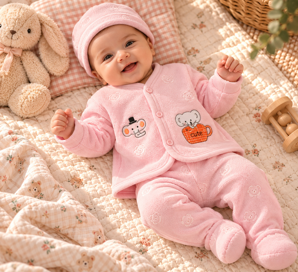 Premium Baby 5-Piece Clothing Set