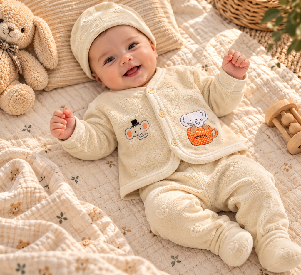 Premium Baby 5-Piece Clothing Set