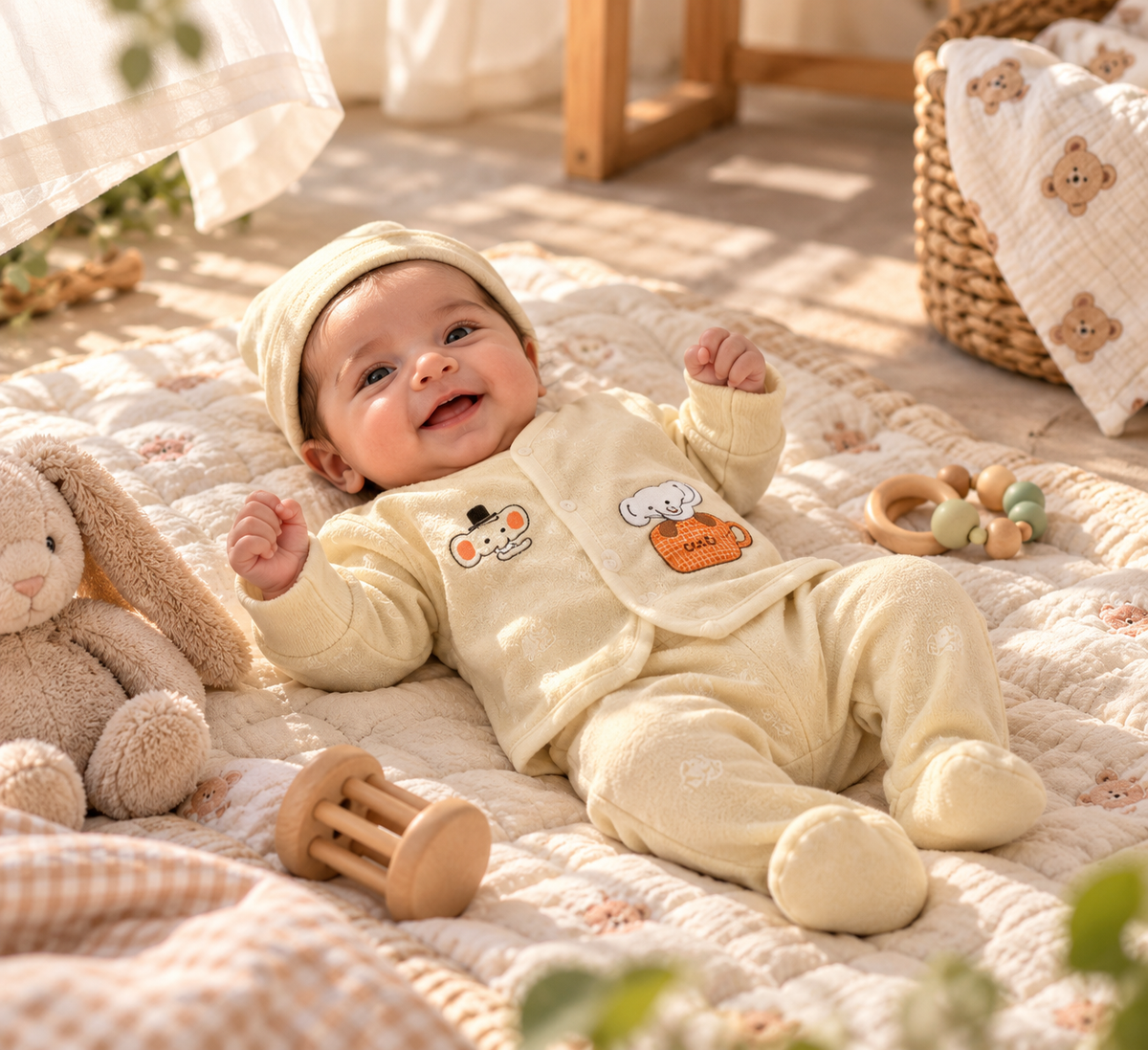 Premium Baby 5-Piece Clothing Set
