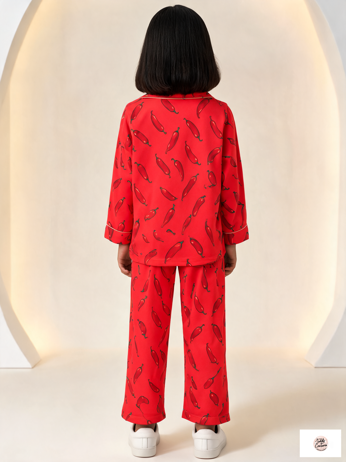 Spice Nights night suit, back view