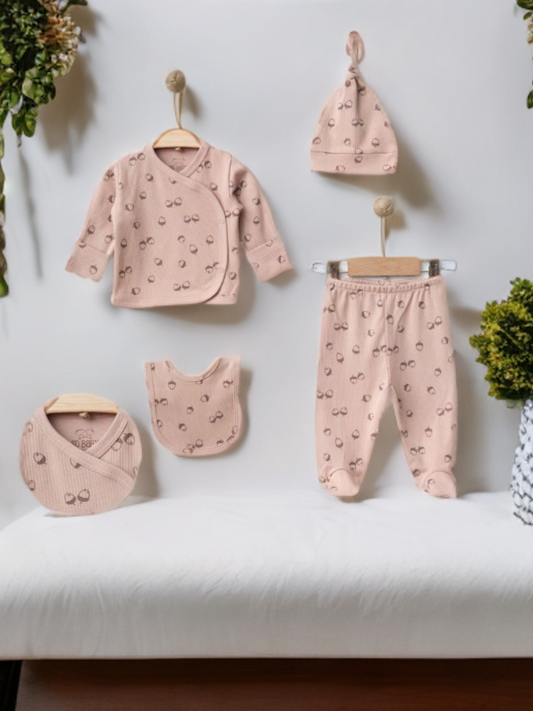 Brown baby set